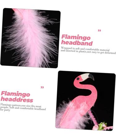 COSMEVIVI Flamingo Headband Beach Headband Flamingo Hair Hoop Hawaiian Accessories Party Supplies Headbands for Luau Party Headdress for Hawaii Party Hair Accessory Party Favor Party Props - Buy Online on GoSupps.com