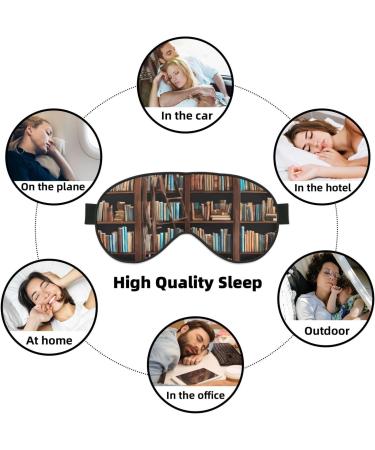 Reusable Sleep Mask Eye Cover for Better Sleep - Soft Blackout Eye Masks for Travel Camping & Gifts | Perfect for Men & Women - Buy Online on GoSupps.com
