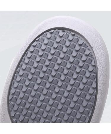 Adjustable Closure Elderly Shoes for Men | Diabetic & Orthopaedic | Anti-Slip Sole | Edema Slippers (Size 7, Gray) - Buy Online on GoSupps.com