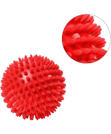 Buy SPRINGOS Hedgehog Ball Massage Ball with Knobs - 8.5 cm Hard Red for Relieving Muscle Tension | International Shipping Available - Buy Online on GoSupps.com
