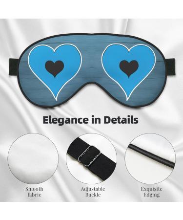 Shop Soft Blackout Sleep Mask for Men & Women | Reusable Eye Covers for Travel & Sleep | Perfect Gifts - I Love Gymnastics - Buy Online on GoSupps.com