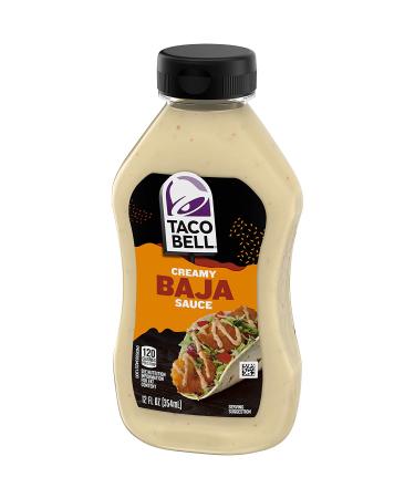 Taco Bell Baja Creamy Sauce 12oz - Authentic Mexican Flavor - Buy Online on GoSupps.com