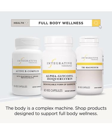 Integrative Therapeutics Alpha-Glycosyl Isoquercitrin - Antioxidant Support - 60 Vegan Capsules - Buy Online on GoSupps.com