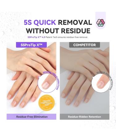 SAVILAND Nail Glue Remover Spray 60ml | Odorless & No Acetone | Quick & Easy Removal for Press-On Nails | Gel Nail Glue Remover at Home - Buy Online on GoSupps.com