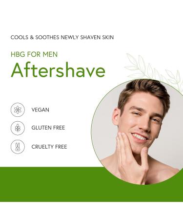  Buy Honeybee Gardens Soothe & Refresh Herbal Aftershave for Men - Unfragranced & Natural - Aloe & Witch Hazel - Gluten-Free Vegan Cruelty-Free - 4 Fl Oz - International Shipping Available  - Buy Online on GoSupps.com