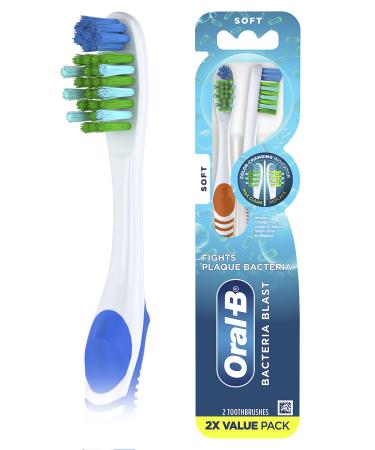 Oral-B Complete Deep Clean Toothbrushes  Soft  2 Count Soft 2 Count (Pack of 1)
