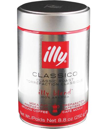  illy Illy Mocha 100% Arabica Coffee Gema hlener r st Coffee Espresso Normal roast can 2 x 250g - Buy Online on GoSupps.com