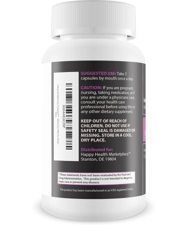 Claryme Memory Support - Our Best Memory Supplement for Brain - Memory Pills for Seniors - Memory Supplements for Women & Men - Natural Brain Booster - Mental Focus and Energy Supplements - Buy Online on GoSupps.com