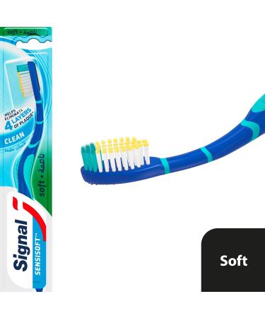 Buy Signal Sensisoft Soft Toothbrush - Plaque Removal & Gum Protection | International Shipping Available - Buy Online on GoSupps.com