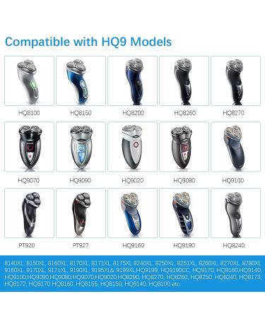 HQ9 Replacement Heads for Philips Norelco Shaver HQ9 Speedxl Series - 3 Pack - Buy Online on GoSupps.com