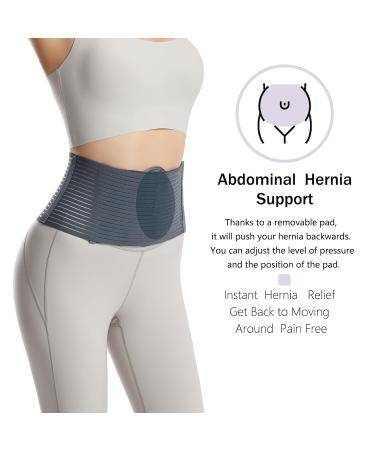 Gagaiuco Umbilical & Inguinal Hernia Bandage | Belly Band for Navel Hernia | Bentbruch Bandage for Men & Women (S/M) - Buy Online on GoSupps.com