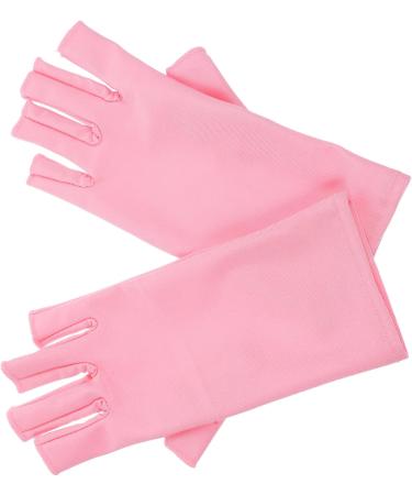 minkissy 3 Pairs Nail Gloves Nail Art Anti- Gloves Gloves for Gel Nail Protection Gloves for Manicure LED Gloves Gloves for Manicure Moisturizing Spandex Pink Apparel - Buy Online on GoSupps.com