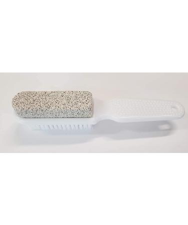 Foot Bristle Brush & Pumice Stone Combo for Exfoliation & Callus Removal - Body & Feet Scrubber for Smooth Skin - Ideal for Massage, SPA & Sauna by DreamCut - Buy Online on GoSupps.com