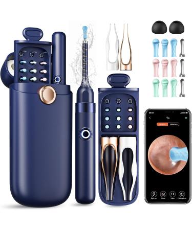 Ear Wax Removal Ear Cleaner with Camera 1296P HD Visual Ear Cleaner with 6 LED Lights and Flexible Tip FSA HSA Eligible Items Safe Ear Wax Removal Kit with Camera Ear Cleaning Tool for Family Gifts Black - Buy Online on GoSupps.com