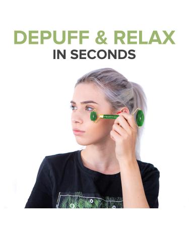 Matykos 3-in-1 Skincare Bundle: Jade Roller, Gua Sha Set, 24K Gold Patches - Buy Online on GoSupps.com