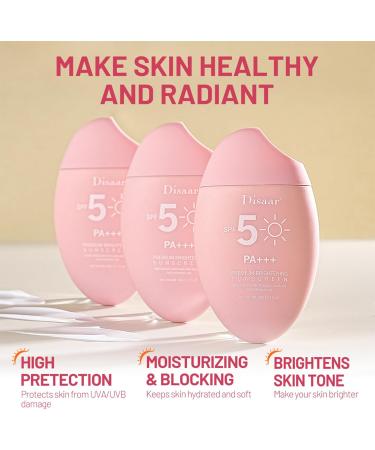 Sun Cream SPF 50 Body & Face Sun Cream SPF 50 SPF50 Moisturiser For Face Sunscreen SPF 50 For Sun Protection Waterproof & Long-Lasting Suncream Non Greasy High Protection - Buy Online on GoSupps.com