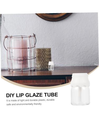INOOMP 20 pi ces Lot de Tubes Gloss Transparent Miniatures avec Bouchon Blanc Contenants Vides pour L vres et Soin L vres Rechargeables Design Bouteille Portable et L ger Applicateur - Buy Online on GoSupps.com