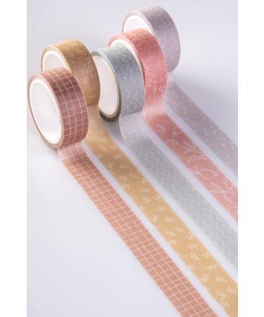 DIVERSEBEE Pastel Washi Tape Set, 5 Rolls Decorative Scrapbook Tape, Cute Craft Tape, Scrapbooking Bullet Journal Supplies, Bible Journaling, Planner Accessories, Gift Wrap Tape (Forest) - Buy Online on GoSupps.com