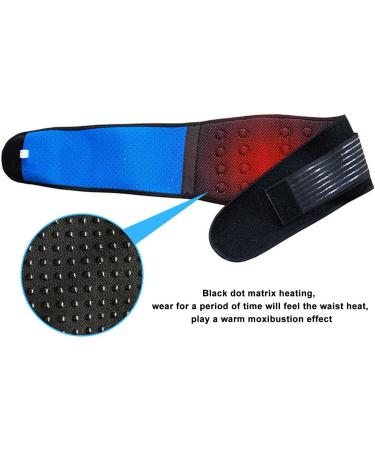 Turmaline Therapy Waist Belt Self-Warming Adjustable & Comfortable Pain Relief for Lower Back Ideal for Seniors in Cold Weather - Buy Online on GoSupps.com