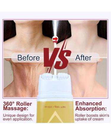 Reepic Cosmer AH-8 Firming Neck Cream for Crepey Skin Body Care Comfort, Roller Neck Cream, Moisturizing, Tightening Lotions Cosmetic Skin Care Skin Repair for Women - Buy Online on GoSupps.com