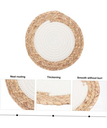 Ipetboom 1pc Nail Displaying Woven Mat Nail Work Woven Mat Braid Tool Woven Coasters Salon Hand Rest Cushion Nail Art Tools Nail Salon Accessory Display Pad Cotton Thread To Weave - Buy Online on GoSupps.com