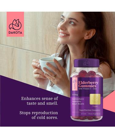 Sambucus Elderberry Gummies with Zinc, Vitamin C for Immune Support - 2 Pack - Buy Online on GoSupps.com