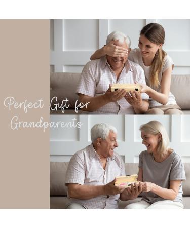 Pregnancy Test Keepsake Box: Surprise Announcements for Grandparents, Dad, Aunt, and Uncle - Wooden Baby Announcement Box for Grandma & Auntie - Buy Online on GoSupps.com