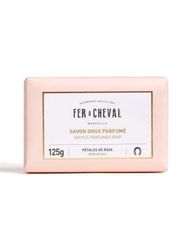 Fer Cheval - Savon Doux Parfum P tales de Rose 125G