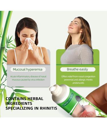 Nasal Rhinitis Care Cream 20g - Instant Allergy Relief with Herbal Extracts - Stuffy Nose Treatment - Buy Online on GoSupps.com