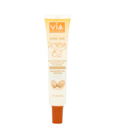 Via Natural Ultra Care - Argan Oil Promotes hair growth makes hair stronger and healthier concentrated natural oil moisturizer moisturizing oil nourishment