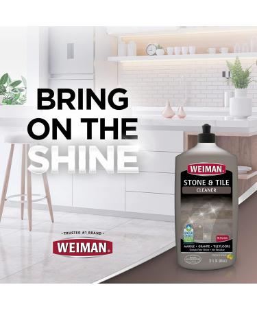 Weiman Stone Tile and Laminate Cleaner - 32oz - Professional Floor Surface Cleaner - Buy Online on GoSupps.com