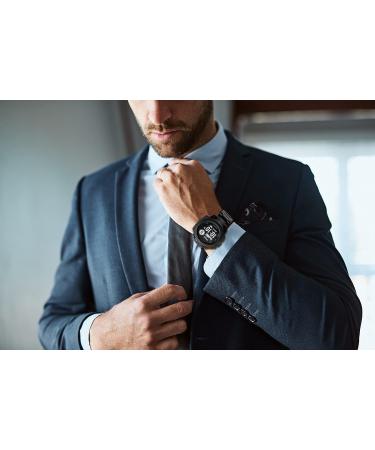 GELISHI Stainless Steel Watch Band for Garmin Instinct | Quick Release Replacement Strap - Black - Buy Online on GoSupps.com