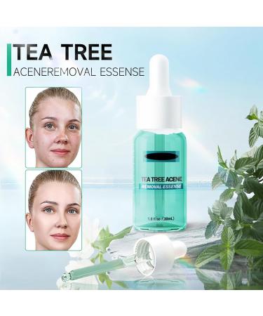Tea Tree Face Serum - Acne Remove Face Serum for Women - Dark Spot Remover for Face Essence - Reduce Redness Oil Control Clean Dirt - Shrink Pore Minimizer Firm Lift Skin - Moisture Hydrate Refreshing - Buy Online on GoSupps.com