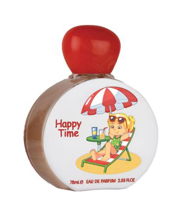 Lattafa Pride Happy Time for Kids Eau de Parfum Spray 2.53 Ounce / 75 ml Fresh Musk Jasmine Coconut 2.53 Fl Oz (Pack of 1)