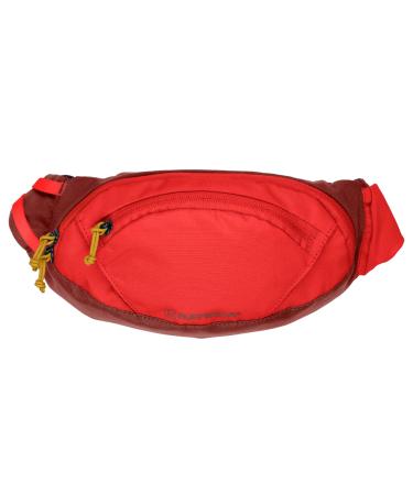 RUFFWEAR, Home Trail Hip Pack, Waist-Worn Gear Bag for Hiking & Camping with Dogs, Red Sumac