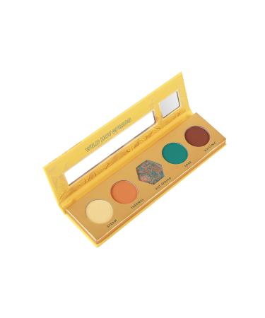Profusion Cosmetics Blooming Beauty 5-Shade Eyeshadow Palette | Highly Pigmented & Versatile Colors for Day & Night Looks | Perfect for All Skill Levels - Wild Hot Spring - Buy Online on GoSupps.com