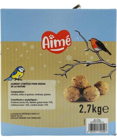 Aime Eco Box Fat Balls x 30 - Buy Online on GoSupps.com
