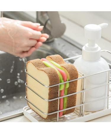 Toast Shape Dishwashing Sponge Washable Dishwashing Tools Pots and Pans Kitchen Accessories Home Cleaning Gadgets Sanwich Shape Toaststyle1packof3pieces - Buy Online on GoSupps.com