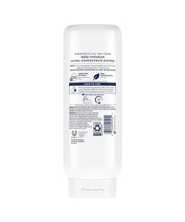 Dove Ultra Daily Moisture Concentrate Conditioner 20 oz - Fast-Detangle, Hydrates Dry Hair, 2X More Washes - Buy Online on GoSupps.com