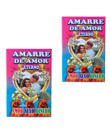 BOEMY Pack of 2 esoteric love anchor soaps 95g each | Attraction couple union and love rituals | Esoteric baths and spiritual energy