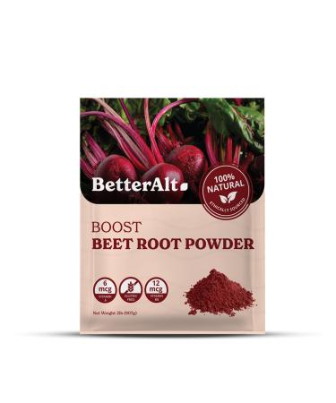 Better Alt Organic Beet Root Powder USDA Certified - Nitric Oxide Supplement Beet Juice Powder Superfood Beetroot Supplement 225 Servings 2 lb 32 Ounce (Pack of 1)