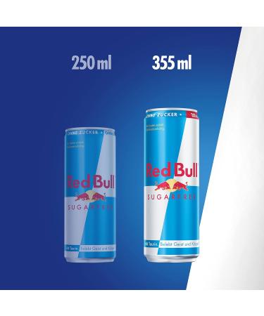 Red Bull Sugarfree Energy Drink - Low Calorie Disposable (24 x 355ml) | Buy Internationally - Buy Online on GoSupps.com