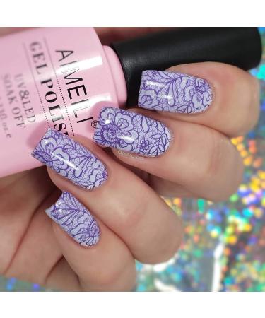 AIMEILI Ceratostigma Plumbaginoides (123) 10ml Soak Off UV LED Gel Nail Polish - Buy Online on GoSupps.com