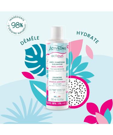 Activilong - Acticurl Expert Sublimating Conditioner - All Types of Curls - Deep Hydration - 98% Natural Ingredients - Made In France - 250 ml - Buy Online on GoSupps.com