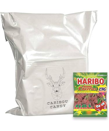 Happy Cherries Zing Fizzy Gummy Sugar Coated Sweets Cherry Flavour 160g - 3x Share Bags - Buy Online on GoSupps.com