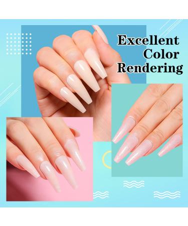 AIMEILI Builder Nail Gel Kit 6 Colours 15ml - UV LED Nail Extension Gel Set - Buy Online on GoSupps.com