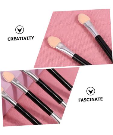 WOONEKY 30pcs Eye Shadow Stick Lipstick Applicator Sponge Eyeshadow Makeup Lip Gloss Make up Brush Aluminum - Buy Online on GoSupps.com