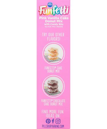 Funfetti Pink Vanilla Cake Donut Mix with Candy Bits 459g - Buy Online on GoSupps.com