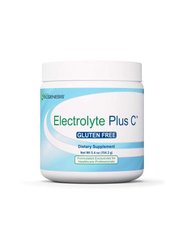 Nutra BioGenesis Electrolyte Plus C - Hydration Powder Electrolytes Powder Drink Mix with Magnesium Potassium Antioxidants B Vitamins & Vitamin C for Natural Energy - 5.4 oz (154 g)