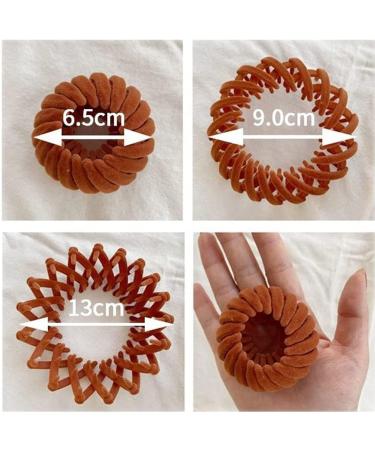 Wyhhh Bird Nest Hair Clip - Expandable Vintage Geometric Hairpin & Ponytail Holder for Effortless Style - Buy Online on GoSupps.com